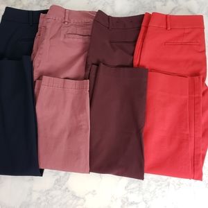 Loft / Ann Taylor pants bundle size 10